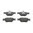 Jeu de 4 plaquettes de frein avant JURID 571877J - Visuel 1