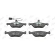 Jeu de 4 plaquettes de frein avant JURID 571883J - Visuel 1