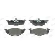 Jeu de 4 plaquettes de frein avant JURID 571915J - Visuel 1