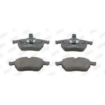 Jeu de 4 plaquettes de frein avant JURID 571920J