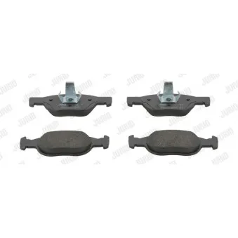 Jeu de 4 plaquettes de frein avant JURID 571949J