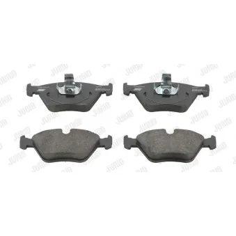 Jeu de 4 plaquettes de frein avant JURID 571994J