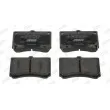 Jeu de 4 plaquettes de frein avant JURID 572146J - Visuel 1