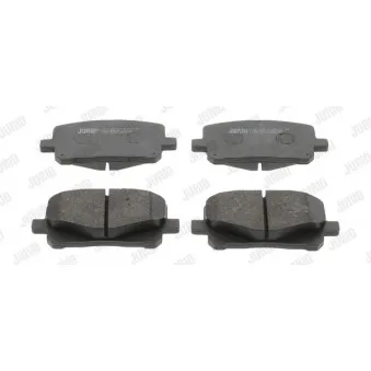 Jeu de 4 plaquettes de frein avant JURID 572563J