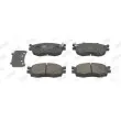 Jeu de 4 plaquettes de frein avant JURID 572593J - Visuel 1