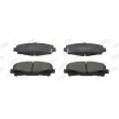 Jeu de 4 plaquettes de frein avant JURID 572635JC - Visuel 1