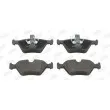Jeu de 4 plaquettes de frein avant JURID 573002J - Visuel 1