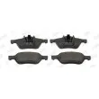 Jeu de 4 plaquettes de frein avant JURID 573016JC - Visuel 1