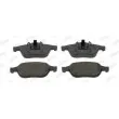 Jeu de 4 plaquettes de frein avant JURID 573025JC - Visuel 1