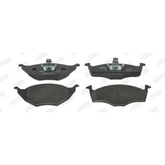 Jeu de 4 plaquettes de frein avant JURID 573040J