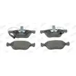 Jeu de 4 plaquettes de frein avant JURID 573042J - Visuel 1