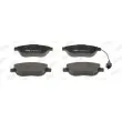 Jeu de 4 plaquettes de frein avant JURID 573075D - Visuel 1