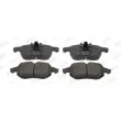 Jeu de 4 plaquettes de frein avant JURID 573089JC - Visuel 1