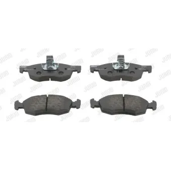 Jeu de 4 plaquettes de frein avant JURID 573130J