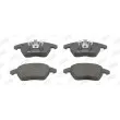 Jeu de 4 plaquettes de frein avant JURID 573134J - Visuel 1