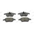 Jeu de 4 plaquettes de frein avant JURID 573134JC - Visuel 1