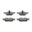 Jeu de 4 plaquettes de frein arrière JURID 573139JC - Visuel 1