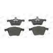 Jeu de 4 plaquettes de frein avant JURID 573143JC - Visuel 1