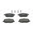 Jeu de 4 plaquettes de frein avant JURID 573144J - Visuel 1