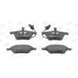 Jeu de 4 plaquettes de frein avant JURID 573145J - Visuel 1