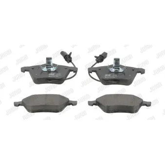 Jeu de 4 plaquettes de frein avant JURID 573145J