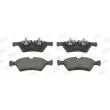 Jeu de 4 plaquettes de frein avant JURID 573175J - Visuel 1
