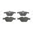 Jeu de 4 plaquettes de frein avant JURID 573181J - Visuel 1