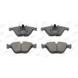 Jeu de 4 plaquettes de frein avant JURID 573181JC - Visuel 1