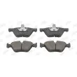 Jeu de 4 plaquettes de frein avant JURID 573188JC - Visuel 1