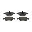 Jeu de 4 plaquettes de frein avant JURID 573192JC - Visuel 1