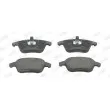 Jeu de 4 plaquettes de frein avant JURID 573193J - Visuel 1