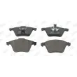 Jeu de 4 plaquettes de frein avant JURID 573199J - Visuel 1