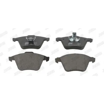 Jeu de 4 plaquettes de frein avant JURID 573199J