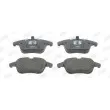 Jeu de 4 plaquettes de frein avant JURID 573201J - Visuel 1