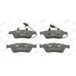 Jeu de 4 plaquettes de frein avant JURID 573207JC - Visuel 1