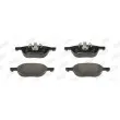 Jeu de 4 plaquettes de frein avant JURID 573209D - Visuel 1