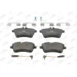 Jeu de 4 plaquettes de frein avant JURID 573230J - Visuel 1