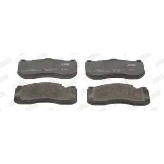 Jeu de 4 plaquettes de frein avant JURID 573294JC
