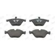 Jeu de 4 plaquettes de frein avant JURID 573305J - Visuel 1