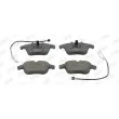 Jeu de 4 plaquettes de frein avant JURID 573311JC - Visuel 1