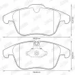 Jeu de 4 plaquettes de frein avant JURID 573311JC - Visuel 2
