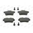 Jeu de 4 plaquettes de frein arrière JURID 573315JC - Visuel 1