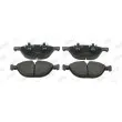Jeu de 4 plaquettes de frein avant JURID 573317J - Visuel 1