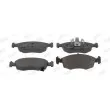 Jeu de 4 plaquettes de frein avant JURID 573366J - Visuel 1