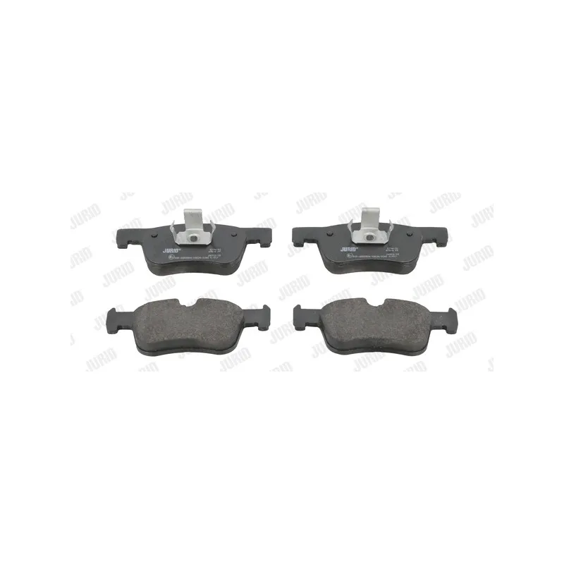 Jeu de 4 plaquettes de frein avant JURID 573419J