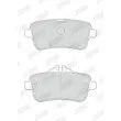 Jeu de 4 plaquettes de frein arrière JURID 573465J - Visuel 2