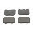 Jeu de 4 plaquettes de frein avant JURID 573608J - Visuel 1