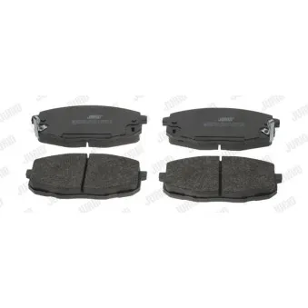 Jeu de 4 plaquettes de frein avant JURID 573730J