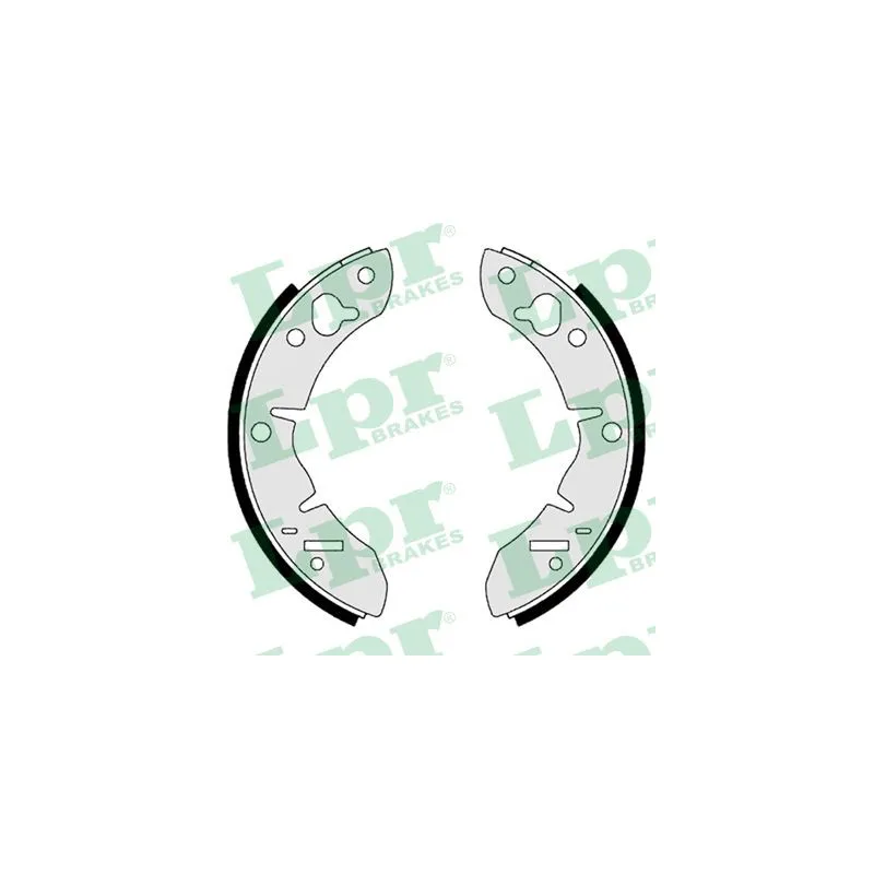 Jeu de mâchoires de frein LPR 00560