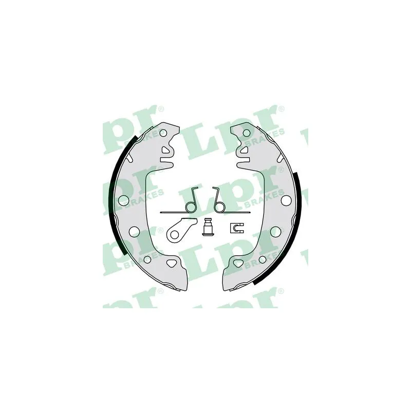 Jeu de mâchoires de frein LPR 00771